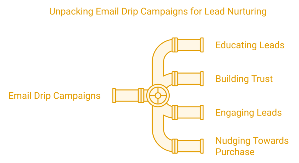 email drip campaigns for lead nurturing