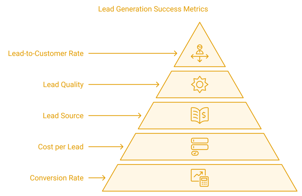 Measuring lead generation