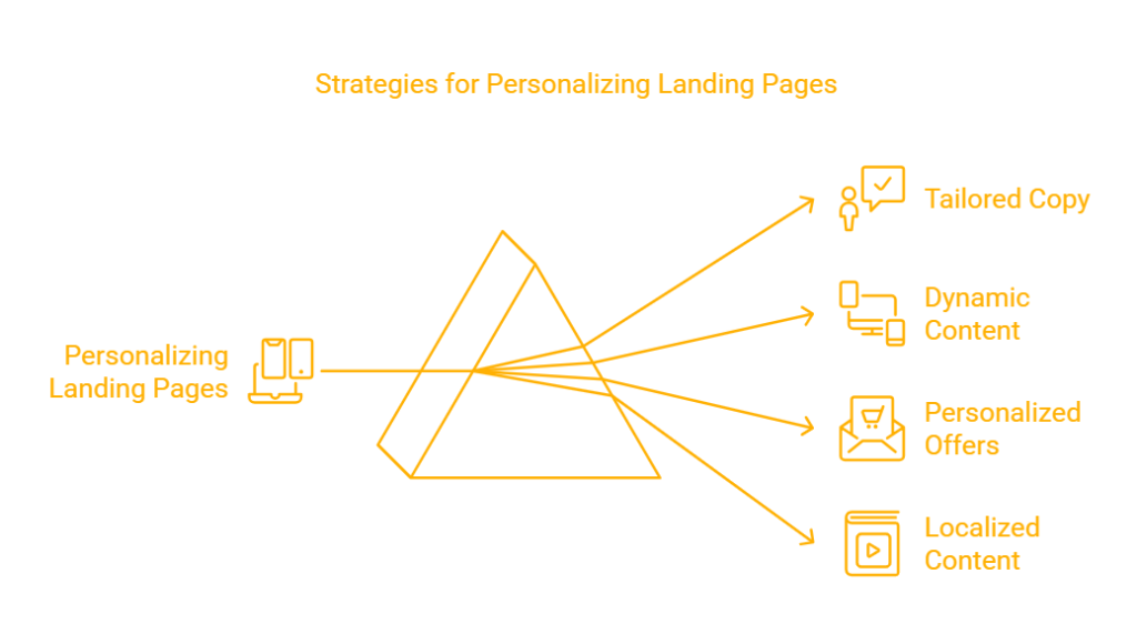 personalization in lead generation: Personalized Landing Pages